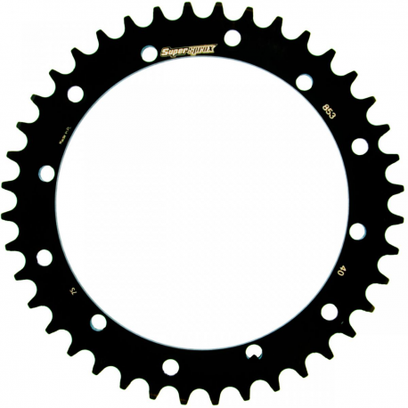 Supersprox, rozeta 856 40 Yamaha TT 600 R/S 93-03, YFS 200`88-06, YFM 350 (JTR853.40), černá barva, ocelová
